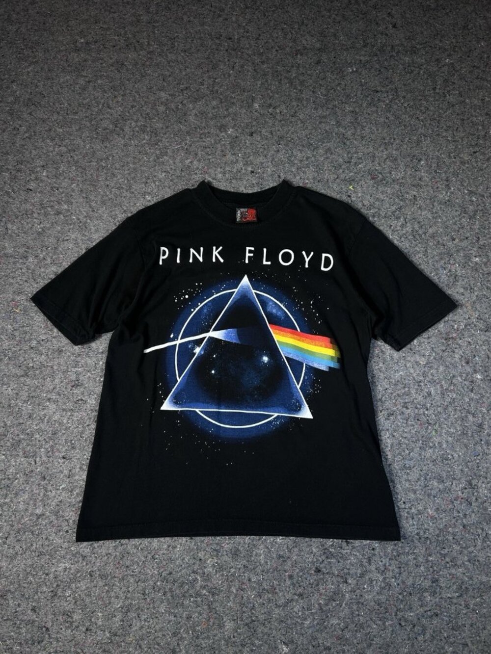 Vintage Pink Floyd Dark Side Of The Moon Graphic T Shirt Rock Originals Size M